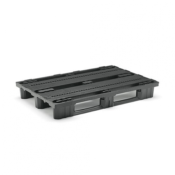 PALET  PLÁSTICO ENDURE ENCAJABLE 3 PATINES 1200x800x160